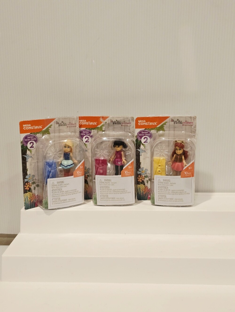 Mega Construx Wellie Wishers American Girl Mini Figure Set Series 2 New